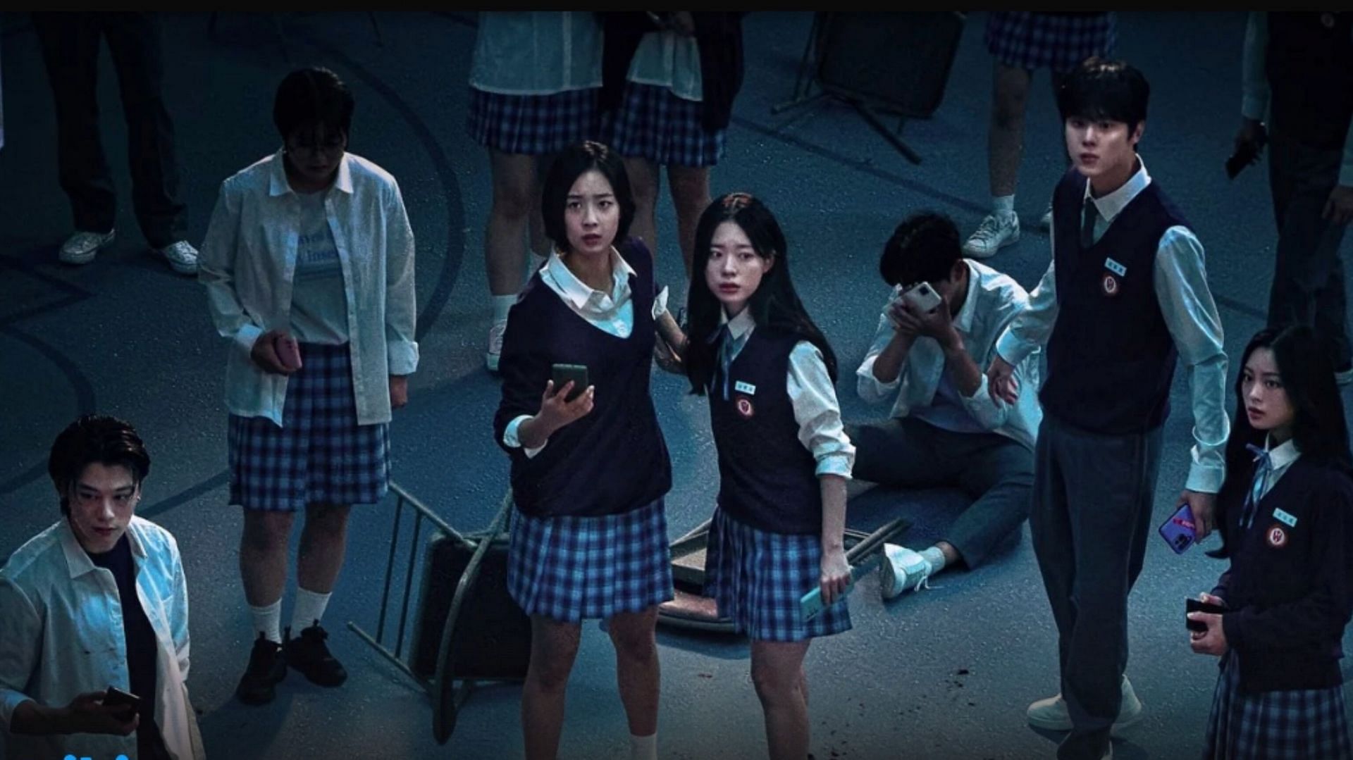 Featuring Night Has Come cast (Image via Rakuten Viki Website)